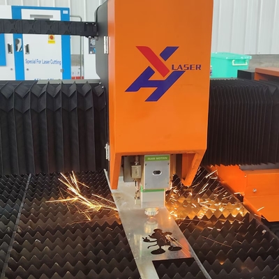 3000*1500mm CNC Laser Cutter 3000W 6000W 12000W Max Raycus για το φύλλο μετάλλου