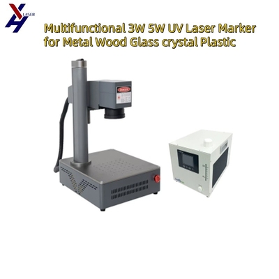 Πολυλειτουργικός 3W 5W UV Laser Marker για μεταλλικό ξύλο γυαλί κρύσταλλο πλαστικό