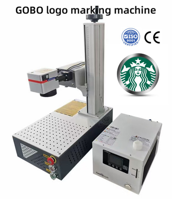 3W 5W Gobos UV Laser Marking Machine Λαζερική εκτύπωση για χρωματικό πλαστικό καλώδιο PP