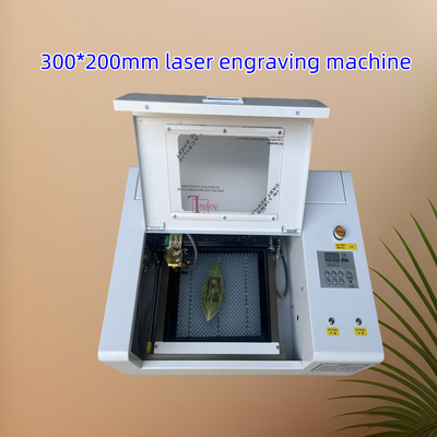 3020 300*200mm CNC laser engraver για κλωστοϋφαντουργικό δέρμα από ακρυλικό ξύλο
