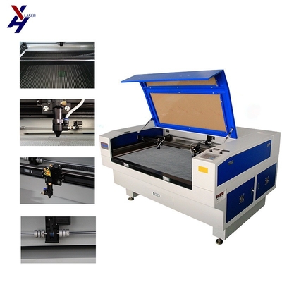 6090 1390 Μηχανή κοπής και χάραξης λέιζερ CO2 CNC για ξύλο, ακρυλικό, κόντρα πλακέ, μέταλλο και μη μεταλλικά φύλλα με γυάλινο σωλήνα Reci και σύστημα Ruida
