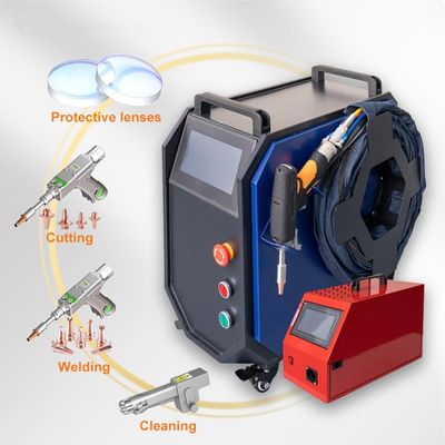 Αεροψυγμένο 1500W 2000W Laser Welder Laser Welding Machine Για Ατσάλι Χάλυβα Χαλκό Αλουμίνιο