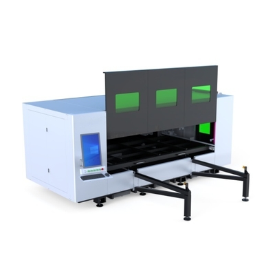 Μηχανή κοπής λέιζερ CNC ινών 6000W Max για σωλήνες από ανοξείδωτο χάλυβα, πλάκες και μεταλλικά φύλλα