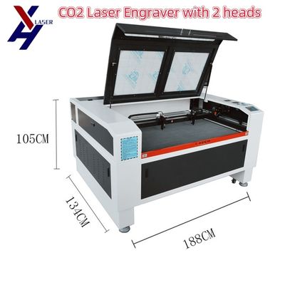 9060 1610 Μηχανή Χάραξης και Κοπής Laser με Μονή Διπλή Κεφαλή 130W 150W