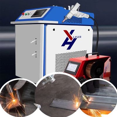 Εύκολος στη Χρήση Συσκευή Συγκόλλησης Laser 1000W 2000W 3000W Με Συγκόλληση, Καθαρισμό και Κοπή για Μέταλλο