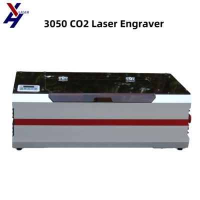 3050 50W CO2 Laser Graving Machine 300x500mm για ξύλινο ακρυλικό δέρμα